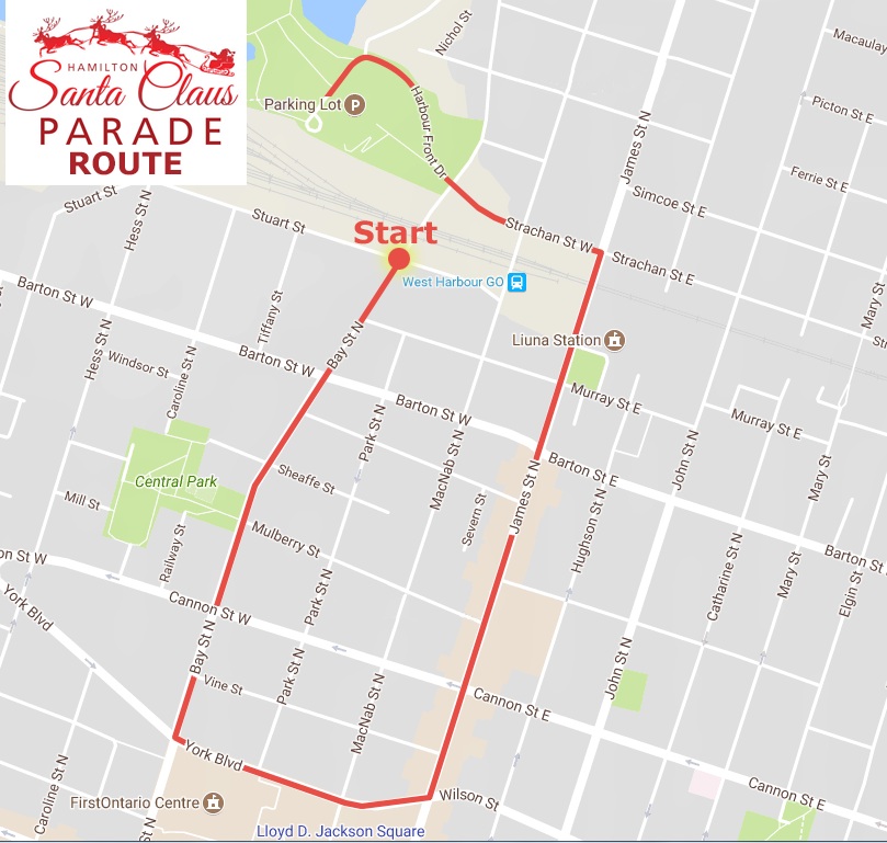 Hamilton ready for Santa Claus parade - image