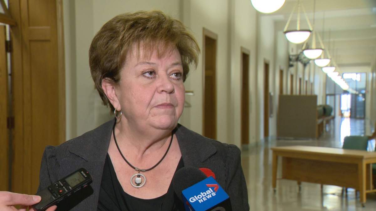 Saskatchewan Finance Minister Donna Harpauer.