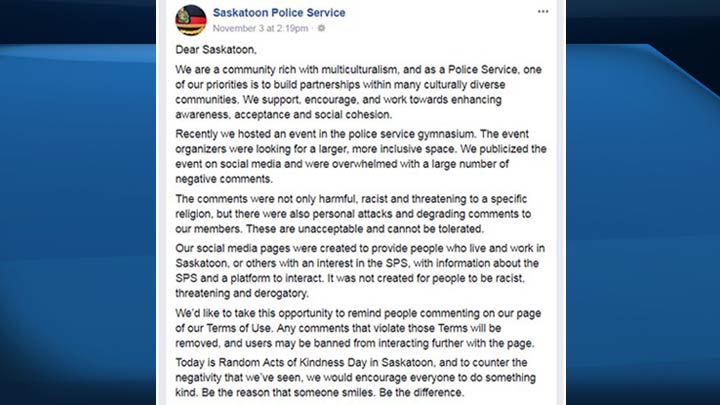 Spree of hate speech including death threats following Islam awareness day in Saskatoon - image