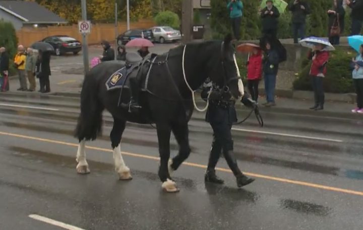 In pictures: Emotional memorial for fallen Abbotsford officer John Davidson - image