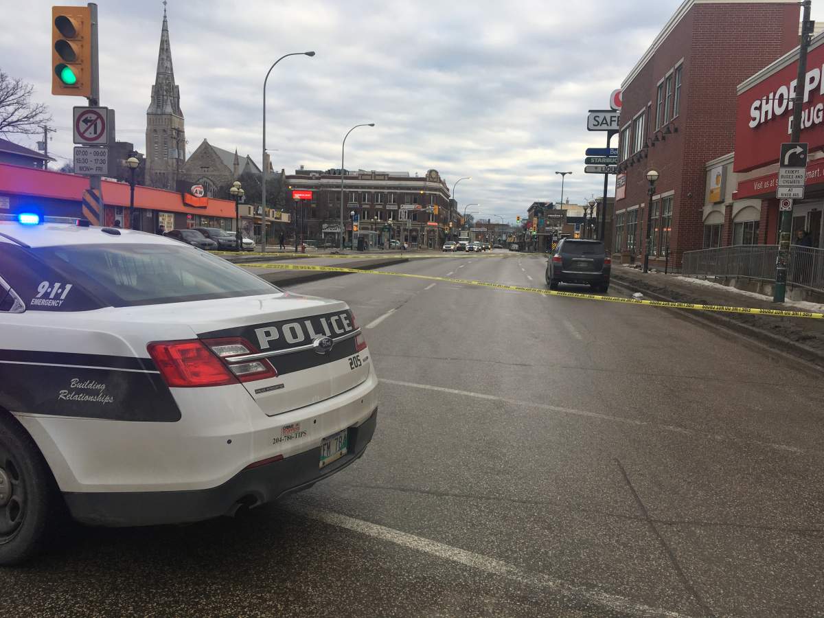 Police asked motorists to find alternate routes Friday after a collision closed southbound Osborne Street.