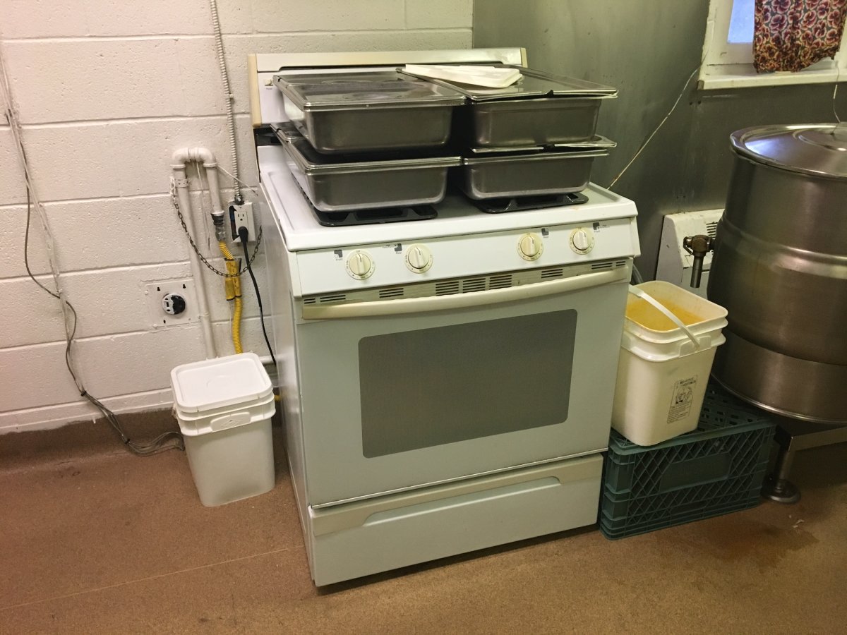 Agape Table is hoping to replace this stove with one similar in size.