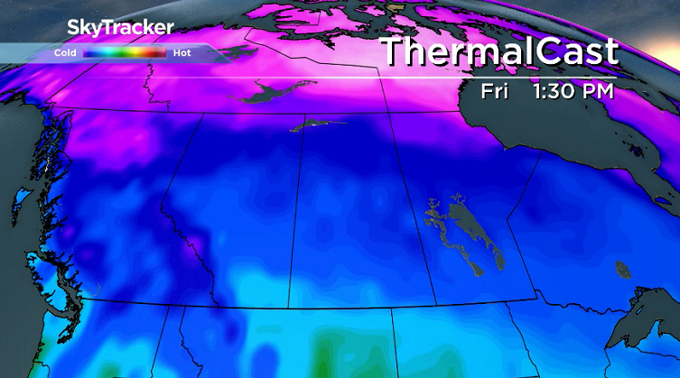 It’ll be a mild start to December, but cooler air will eventually start to slide in.