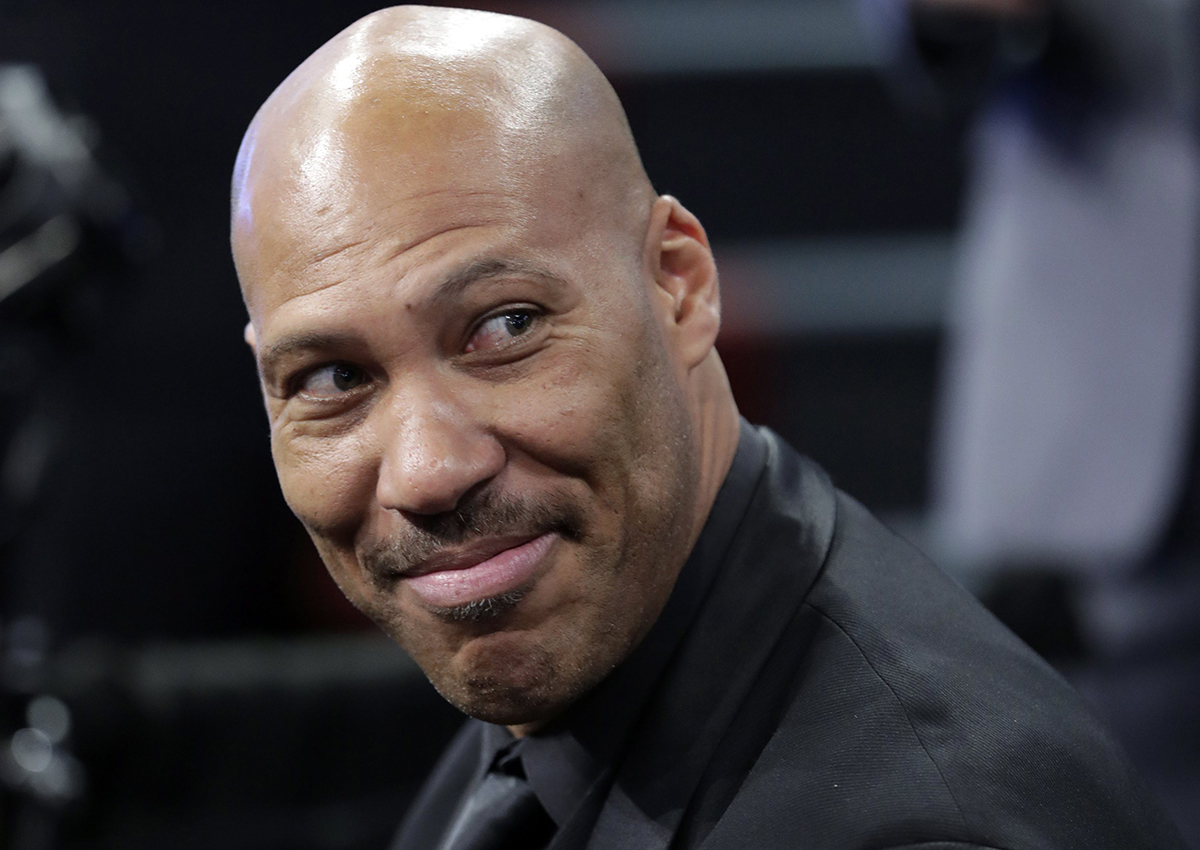 LaVar Ball the father of NBA prospect Lonzo Ball (not pictured) in attendance before the first round of the 2017 NBA Draft at the Barclays Center in Brooklyn, New York, USA, 22 June 2017.