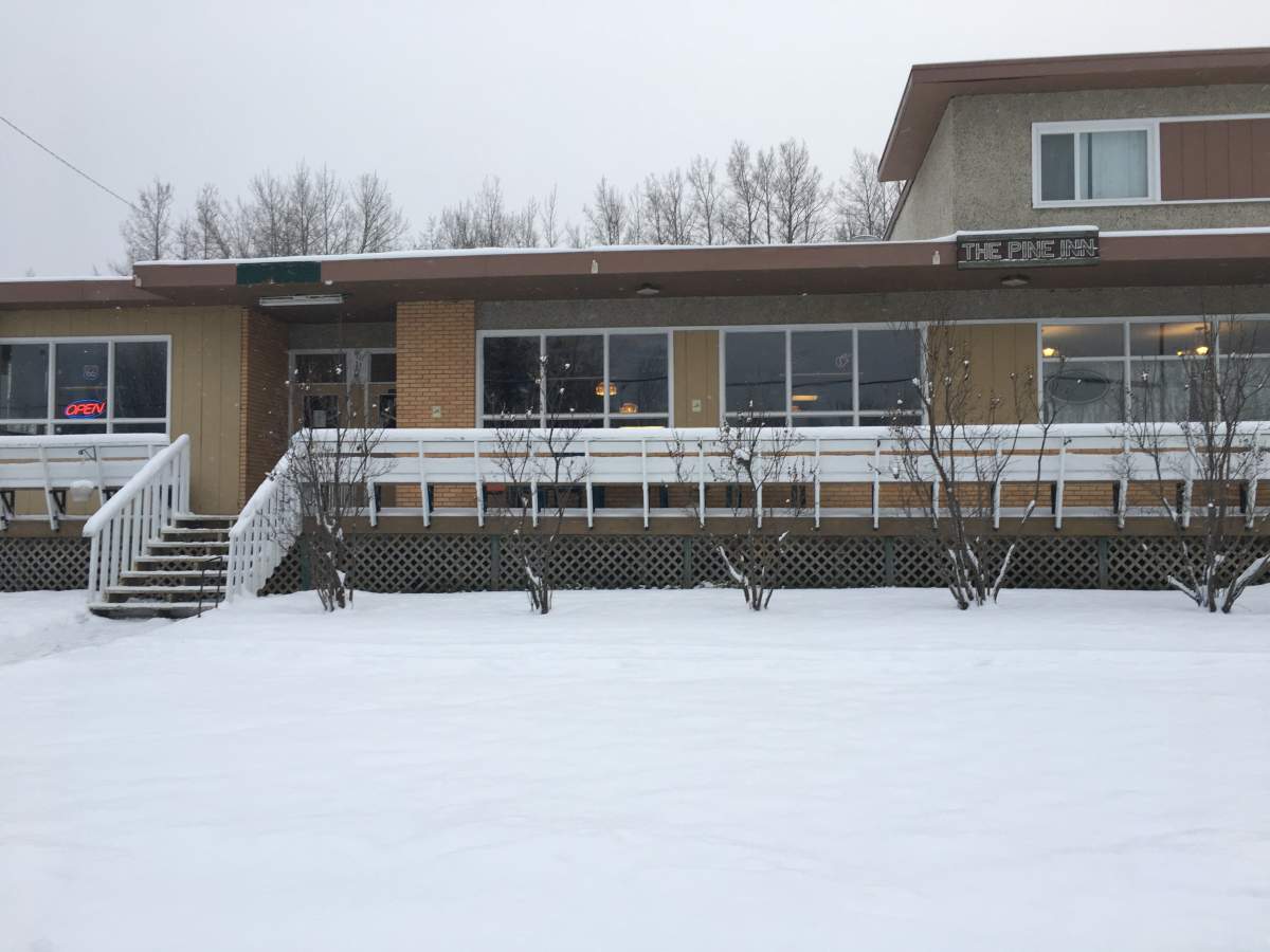 RCMP are looking for information about an armed robbery at the Lodgepole Pine Inn.