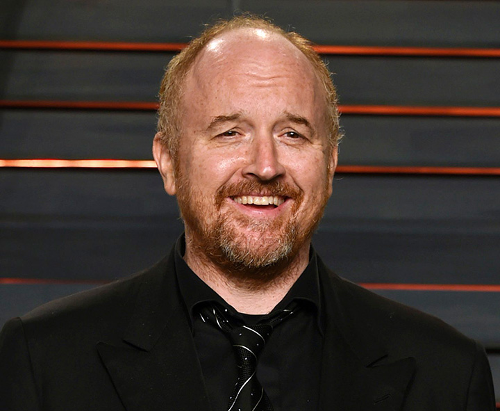 Comedian Louis C.K. pictured in Beverly Hills, California on Feb. 28, 2016. 