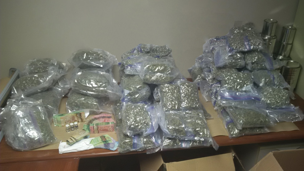 Three Nova Scotians have been charged with drug trafficking following a traffic stop in Moncton. 