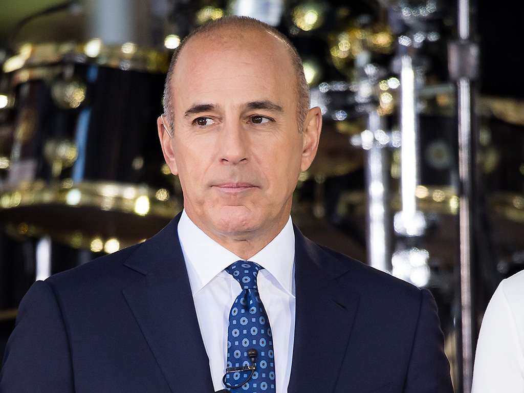 Matt Lauer attends NBC’s ‘Today’ at Rockefeller Plaza on Sept. 29, 2017, in New York City.