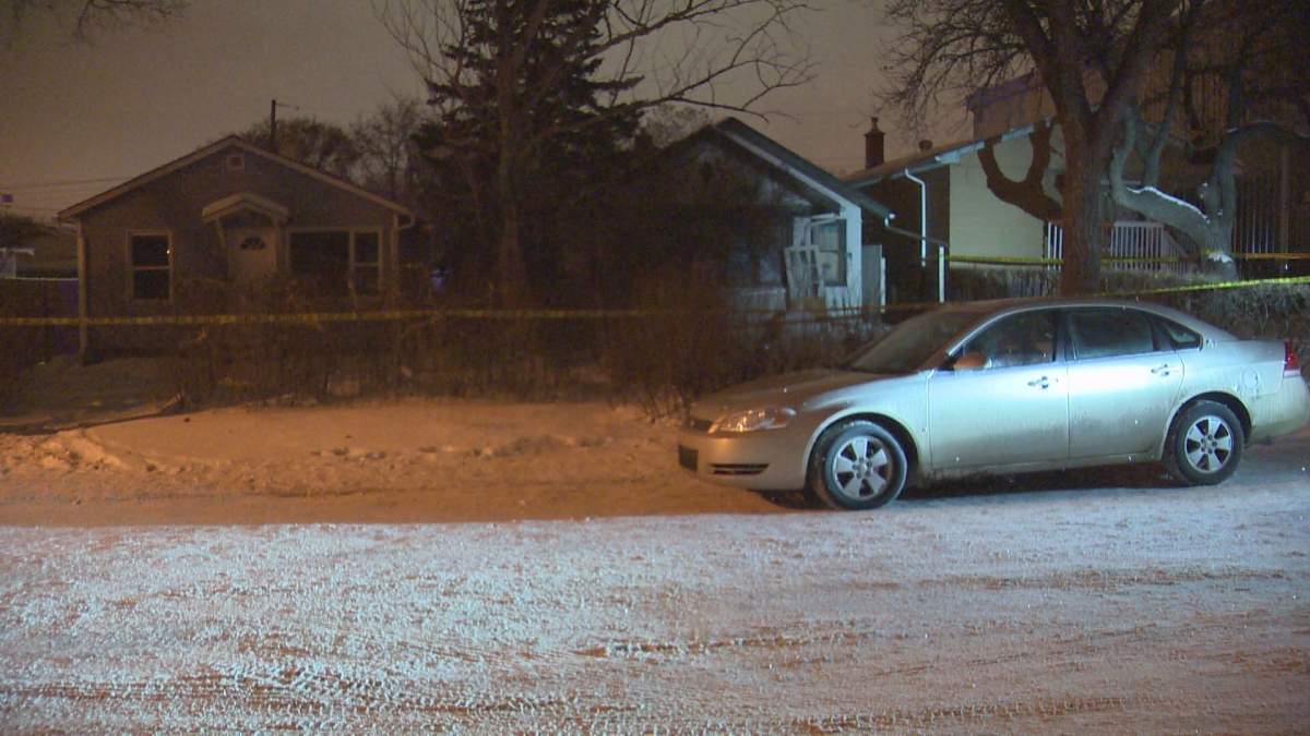 Two homes on the 600 block of Montague Street, taped off after police respond to a weapons call.