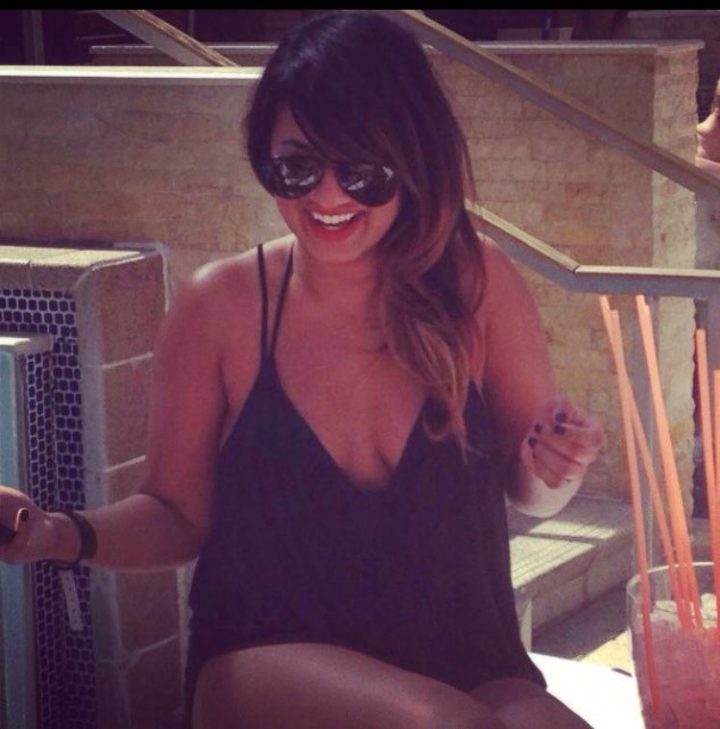 Nadia Ali during her trip to Las Vegas.