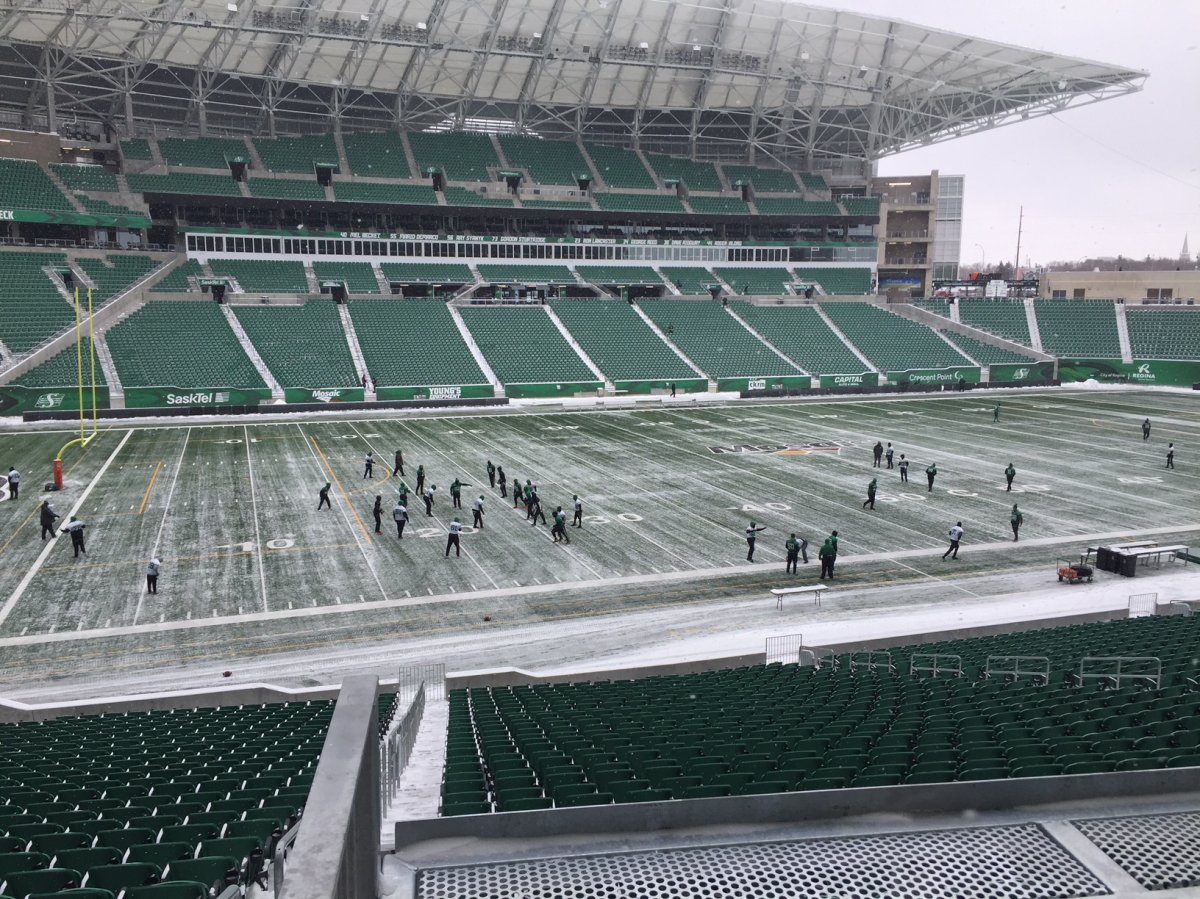 Sunday's Rider win against Calgary Stamps was a victory but what everyone seems to talking about were the abundance of empty seats at Mosaic Stadium.