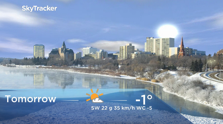 November will finish off on a mild note across central Saskatchewan.