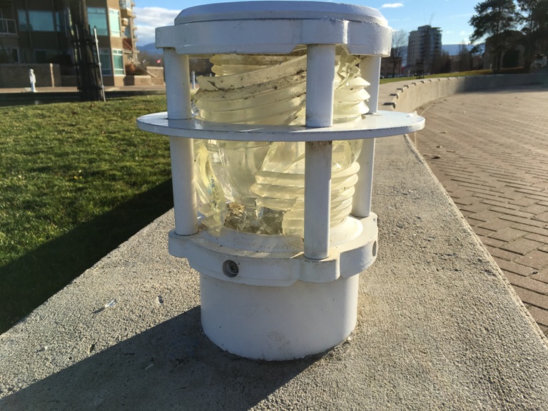 Kelowna waterfront promenade lights vandalized - image