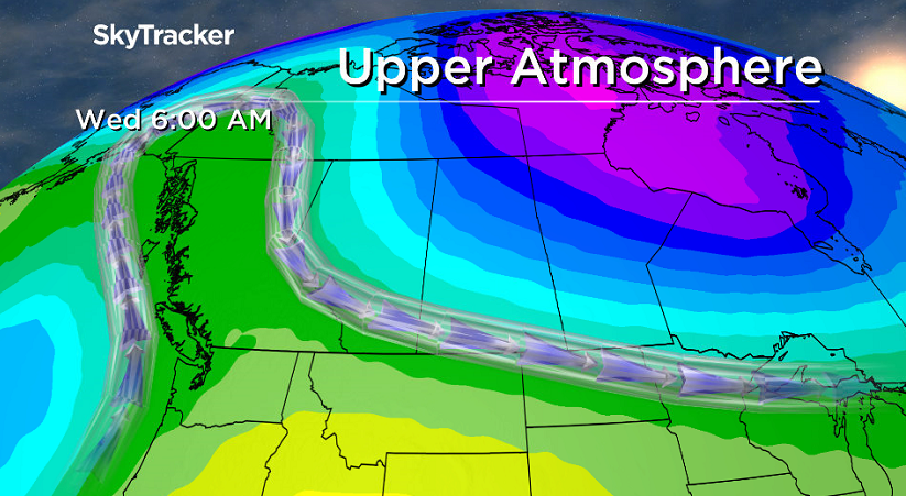 Polar vortex makes its presence known in parts of northern Canada this week.
