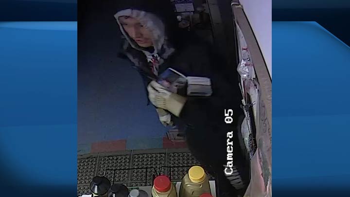 Prince Albert RCMP have released a surveillance photo in an attempt to identify one of the suspects in two break and enters.