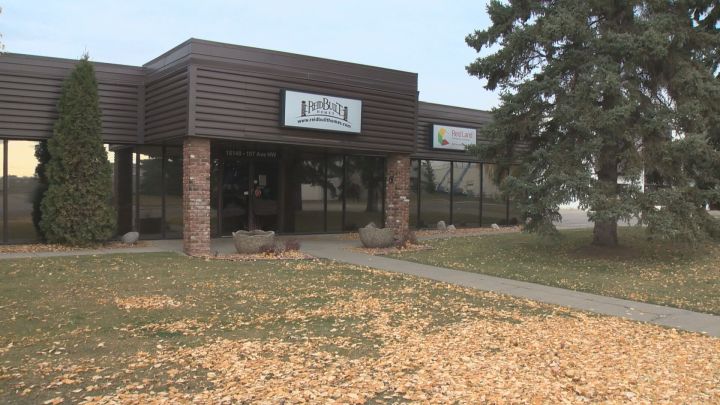 ReidBuilt Homes office in Edmonton.