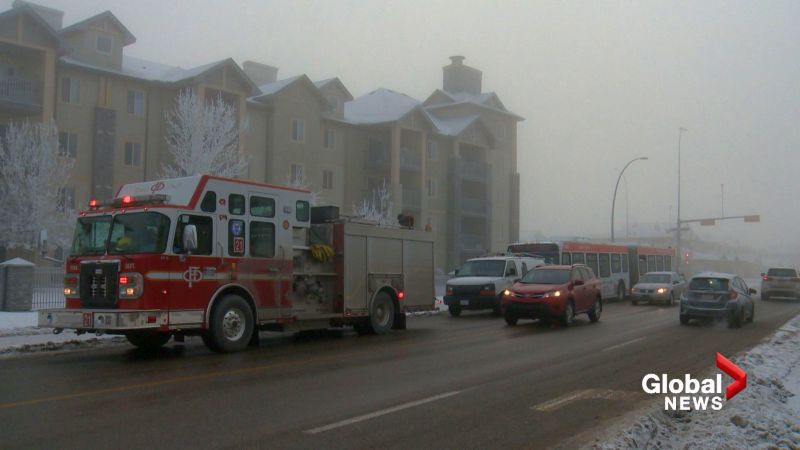 Fire crews were called to a condo complex in the 8800 block of Royal Birch Boulevard at around 7:30 a.m. on Wednesday, Nov. 15, 2017.