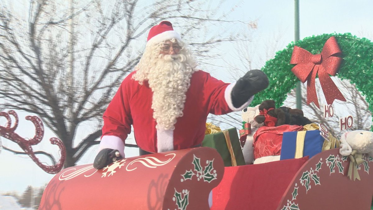 A file image of one of Regina's Santa Claus Parades.