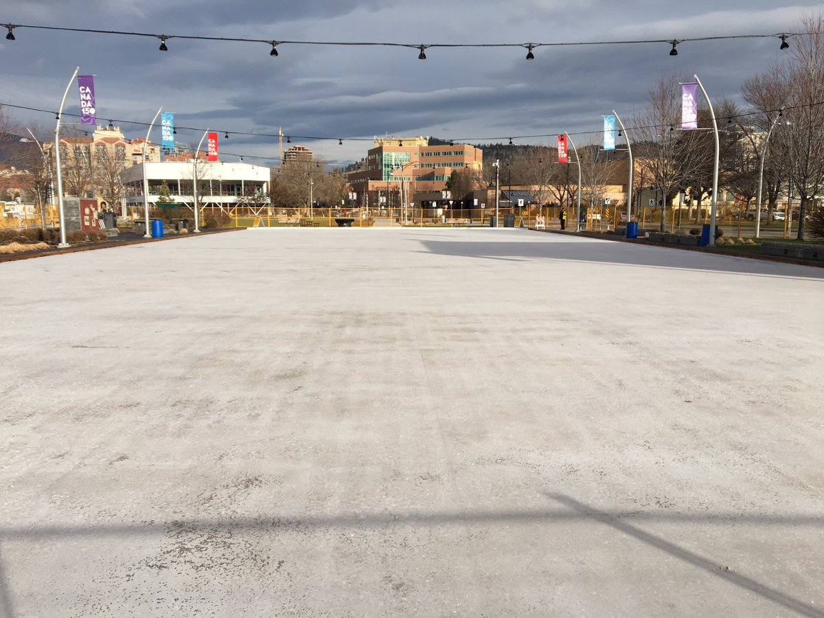Kelowna’s outdoor skating rink set to open soon - image