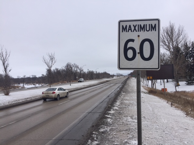 The speed limit could climb on Highway 75 south of the La Salle Bridge in St. Norbert.