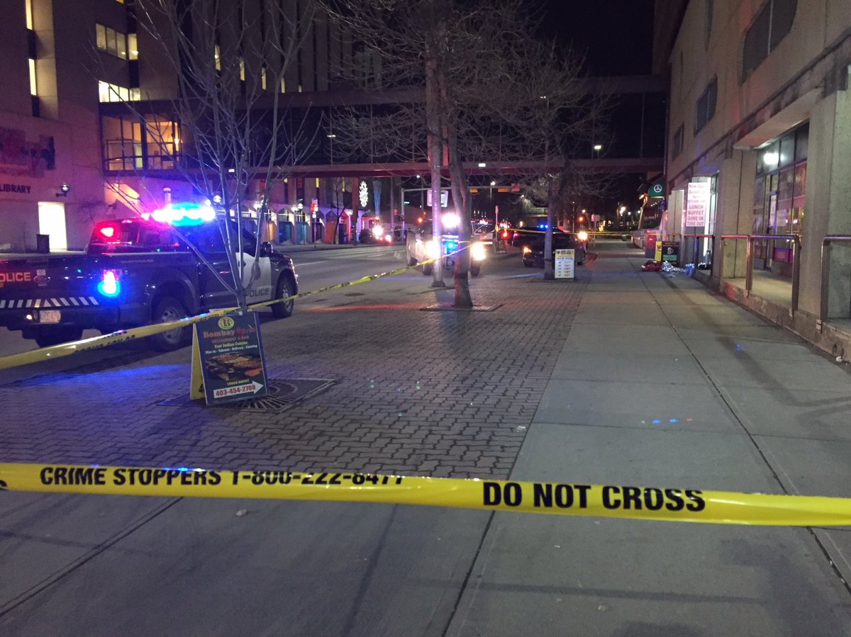 Man rushed to hospital in life-threatening condition following stabbing in downtown Calgary - image