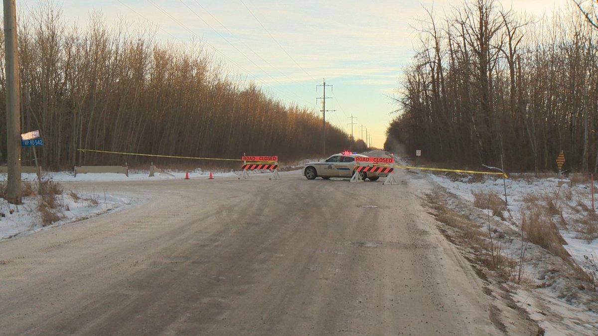 RCMP are investigating a suspicious death after a body was found Saturday east of St. Albert.