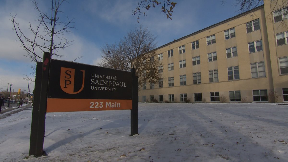 Saint Paul University is at the centre of a debate over free speech on campus and whether schools that get public money should be able to ban topics from campus.