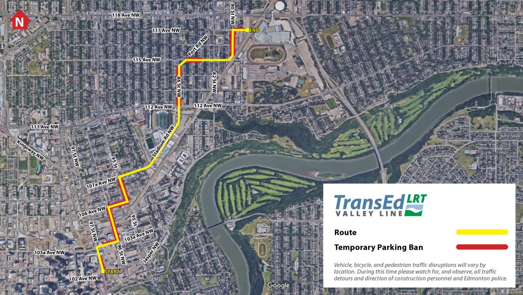 Edmonton’s Harbin Gate being dismantled this weekend for Valley Line LRT construction - image