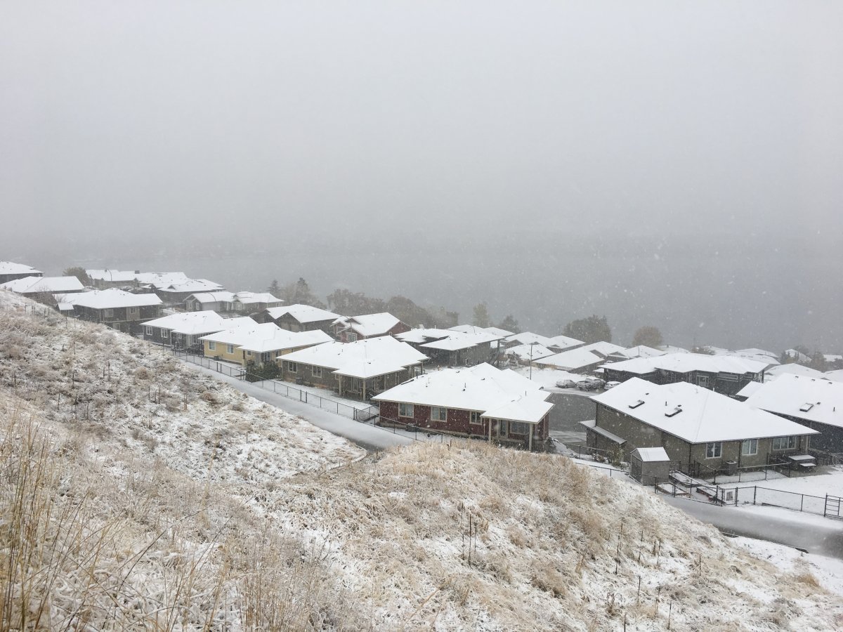 Okanagan bracing for first snowfall of the season - image