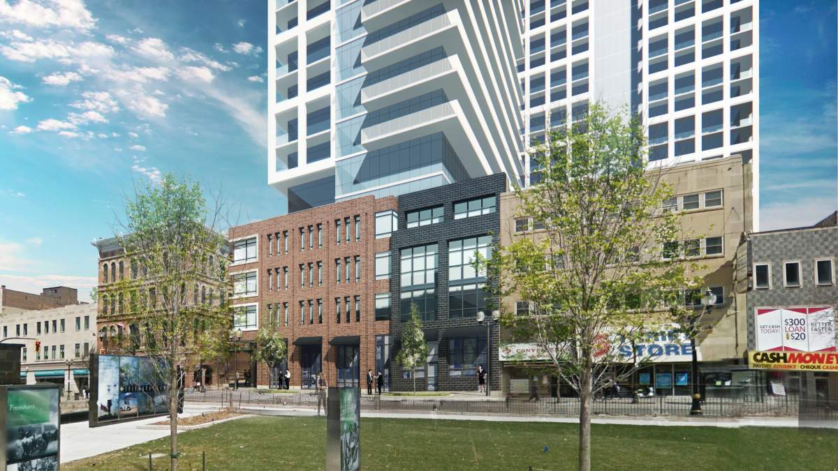 2017 was another record year for building permits in Hamilton. LIUNA's plan to build two resident towers in the core could be one of the big projects in 2018.