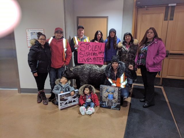 A group of volunteers looking for missing women in the Okanagan, with the drones that will aid them in their search.