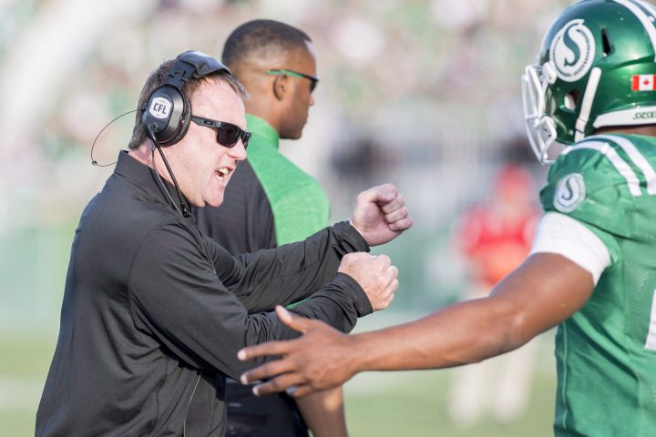 Head coach Chris Jones knows who will be the starting quarterback for the Saskatchewan Roughriders but isn’t announcing it yet.