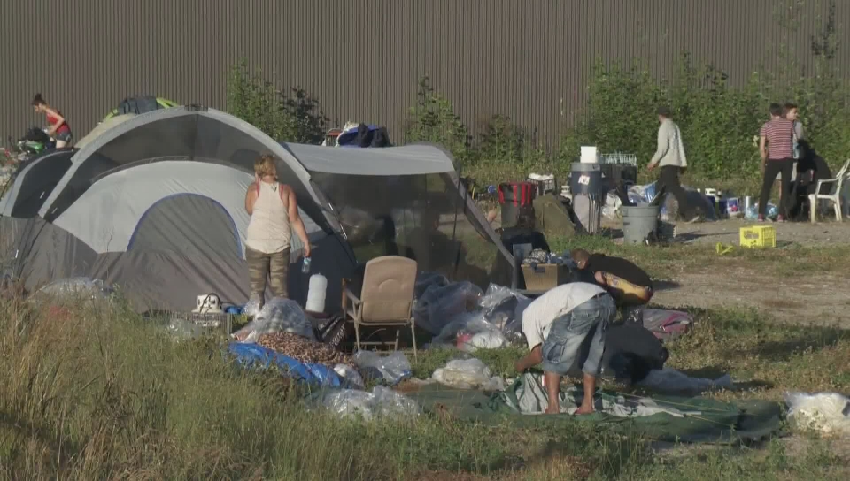 ‘Sugar Mountain’ tent city residents say City of Vancouver has filed eviction notice - image