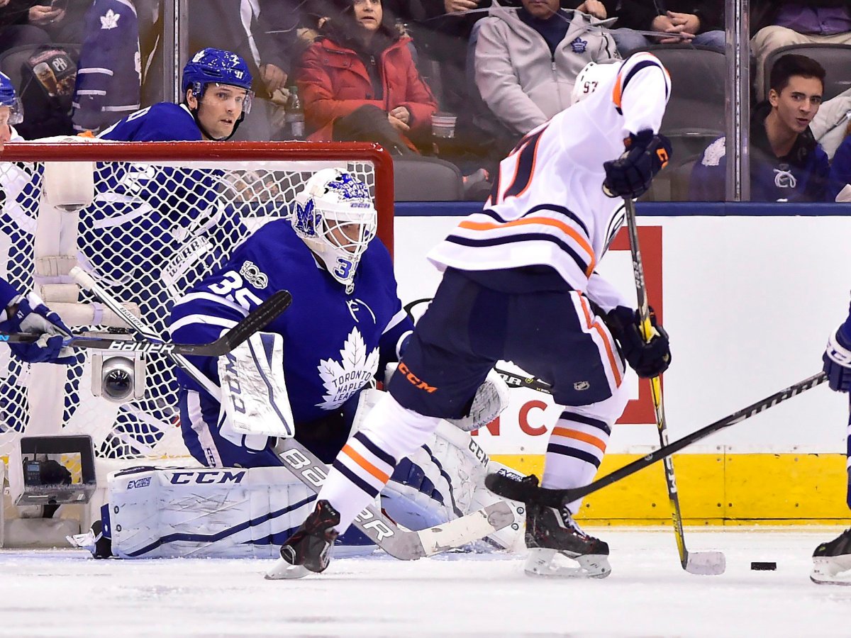 Edmonton Oilers fire 41 shots but can't score in Toronto ...