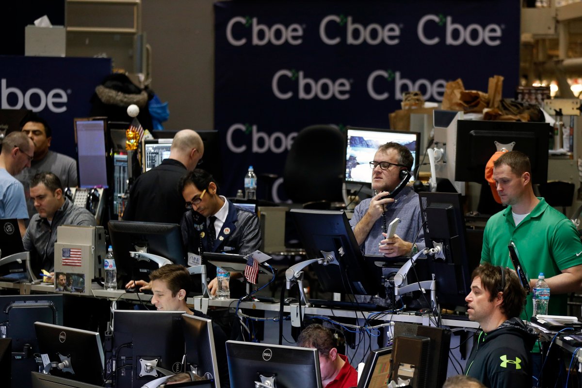 Trading in bitcoin futures began Sunday on the Chicago Board Options Exchange. (AP Photo/).