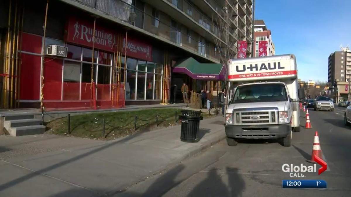 Residents of Kensington Manor started moving out of their homes on Dec. 6, 2017.