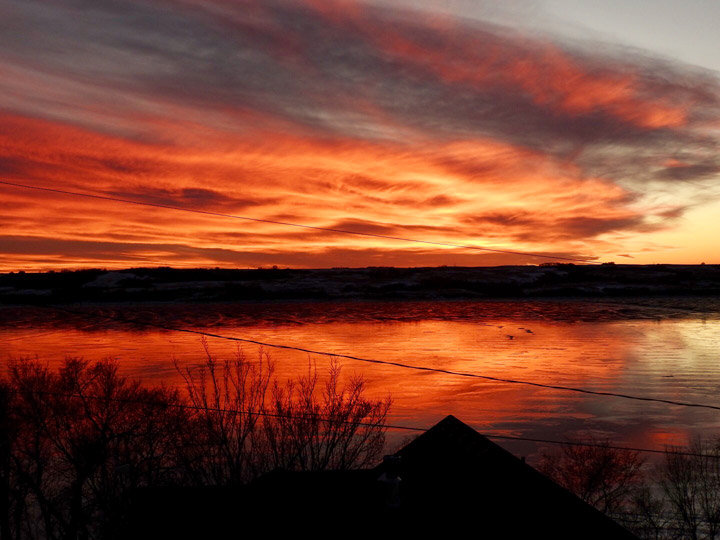 Linda Phillips took the Dec. 31 Your Saskatchewan photo at Last Mountain Lake.