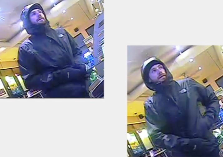 Kelowna robbery suspect caught on camera - image