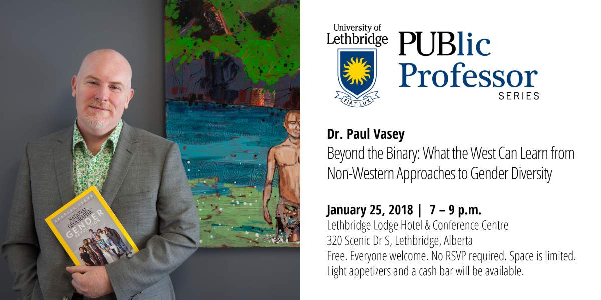 PUBlic Professor Series – Dr. Paul Vasey (Psychology) - image