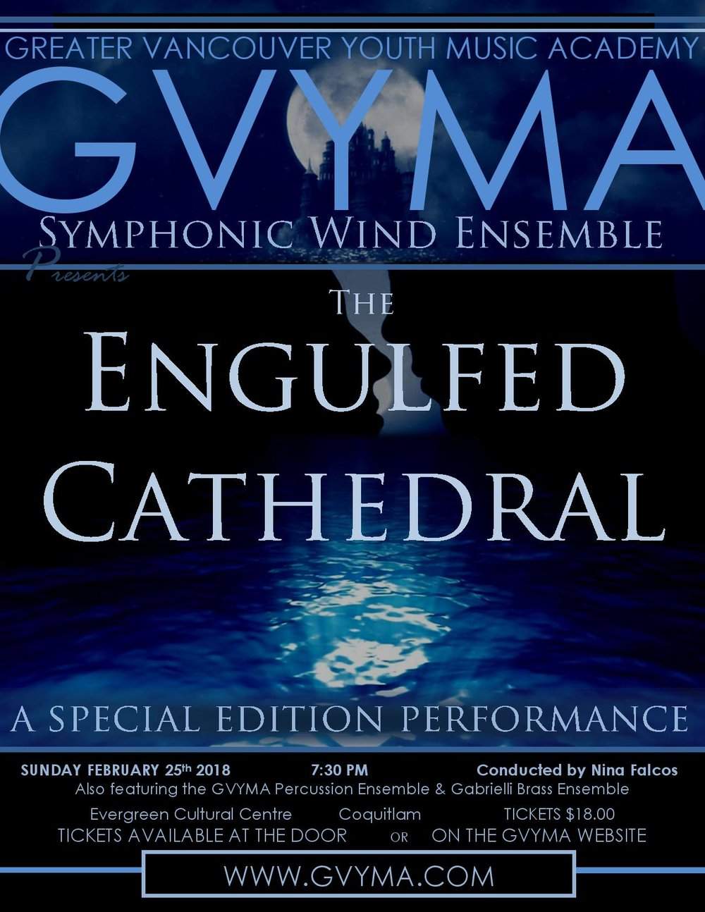 GVYMA Symphonic Wind Ensemble Presents The Engulfed Cathedral Concert - image