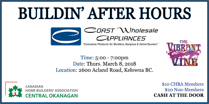 Buildin’ After Hours – Coast Wholesale Appliances - image