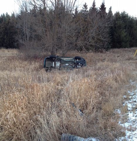 OPP say the driver lost control of the vehicle early Saturday morning.