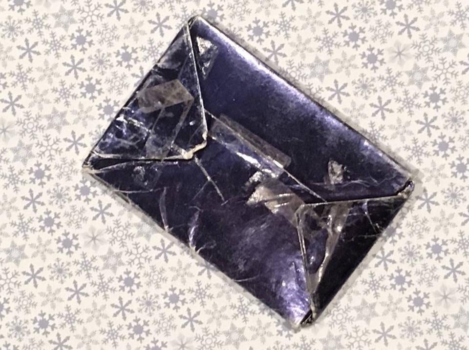 The gift that Adrian Pearce received from an old girlfriend who dumped him nearly 50 years ago.