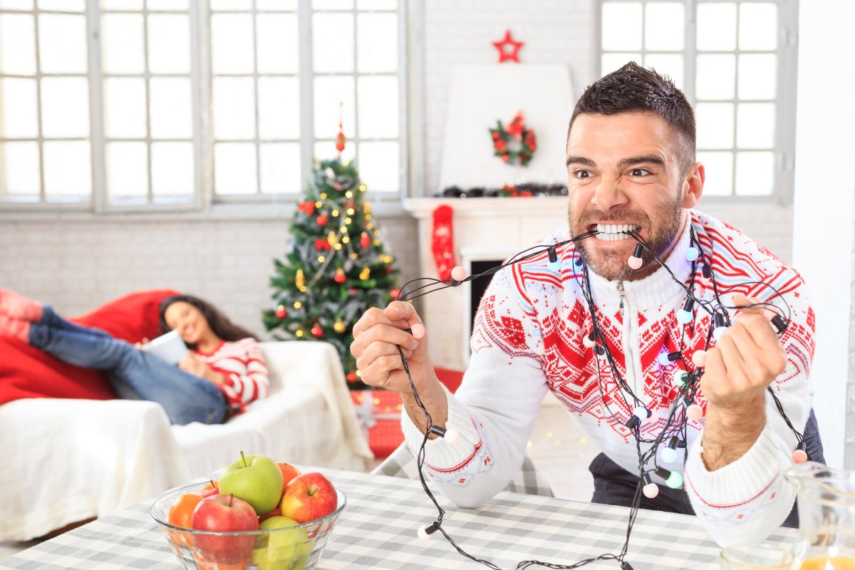 The holidays can be a stressful time for couples, relationship experts say.
