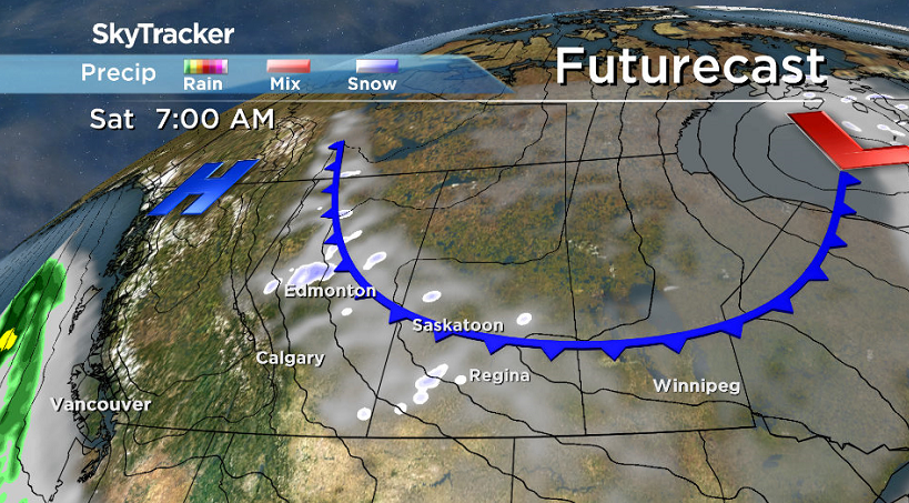Another shot of frigid arctic air ploughs through this weekend.