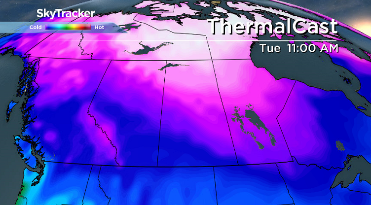 Arctic air and more seasonal conditions return to Saskatoon for the week before Christmas.