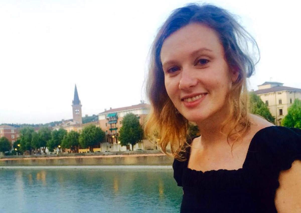 This undated family photo released on Sunday, Dec 17, 2017 by the Britain's Foreign and Commonwealth Office (FCO) in London, shows Rebecca Dykes, a British staffer at the British embassy in Lebanon, who was found strangled by the side of the road on Saturday east of the Lebanese capital Beirut.