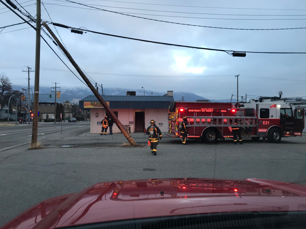 West Kelowna businesses damaged in suspicious fire - image
