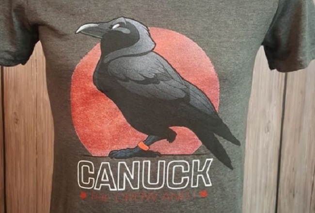 Fans of Canuck the Crow can now take East Vancouver's most famous bird with them wherever they go.