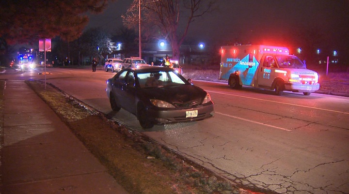 Toronto police are investigating after a pedestrian was struck and killed on Passmore Avenue Wednesday evening.